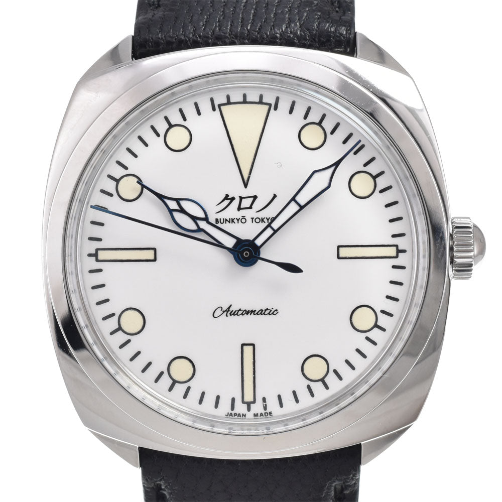 with paper KURONO TOKYO CS034P white Dial Automatic Men's
 Watch M#151095