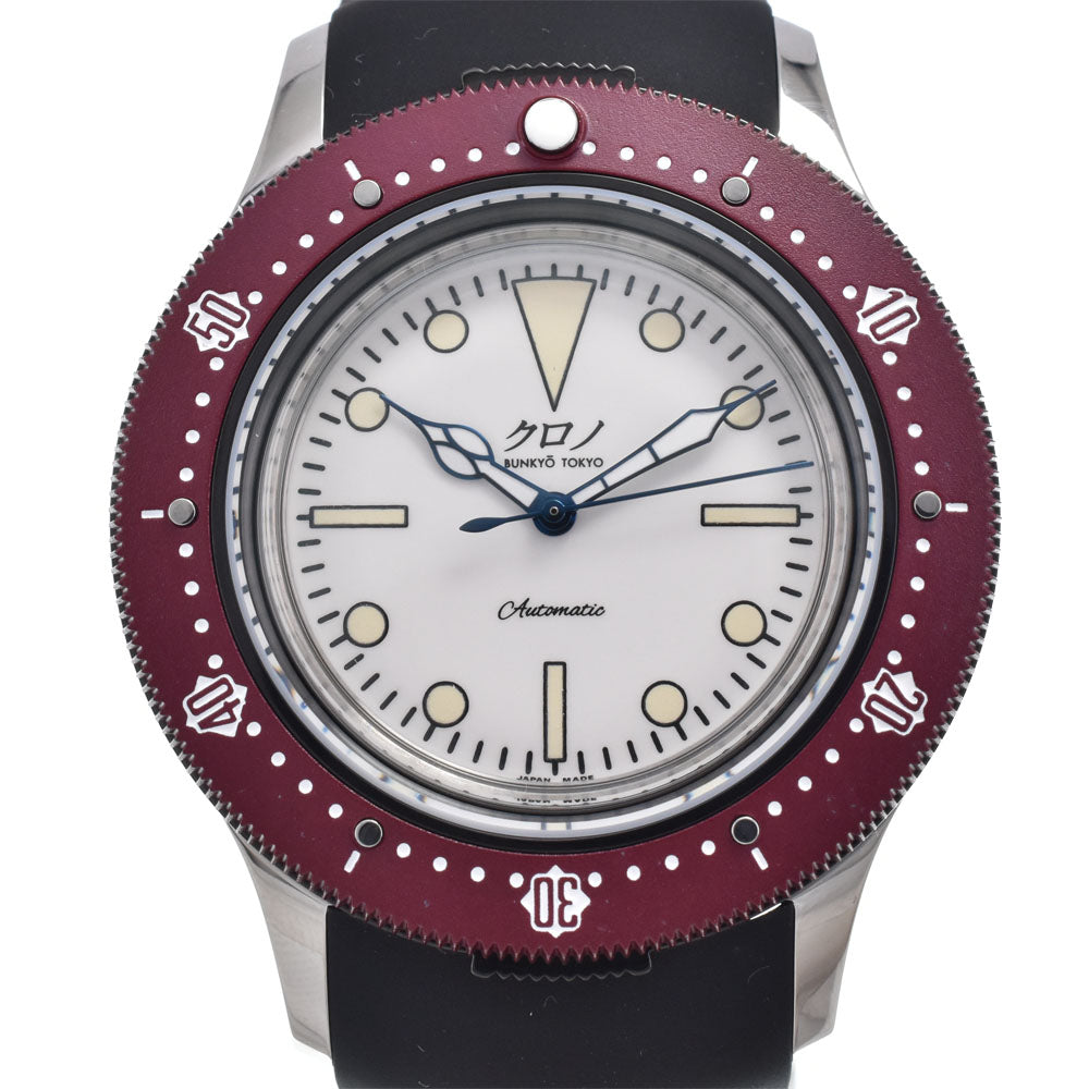 with paper KURONO TOKYO CS034P white Dial Automatic Men's
 Watch M#151095