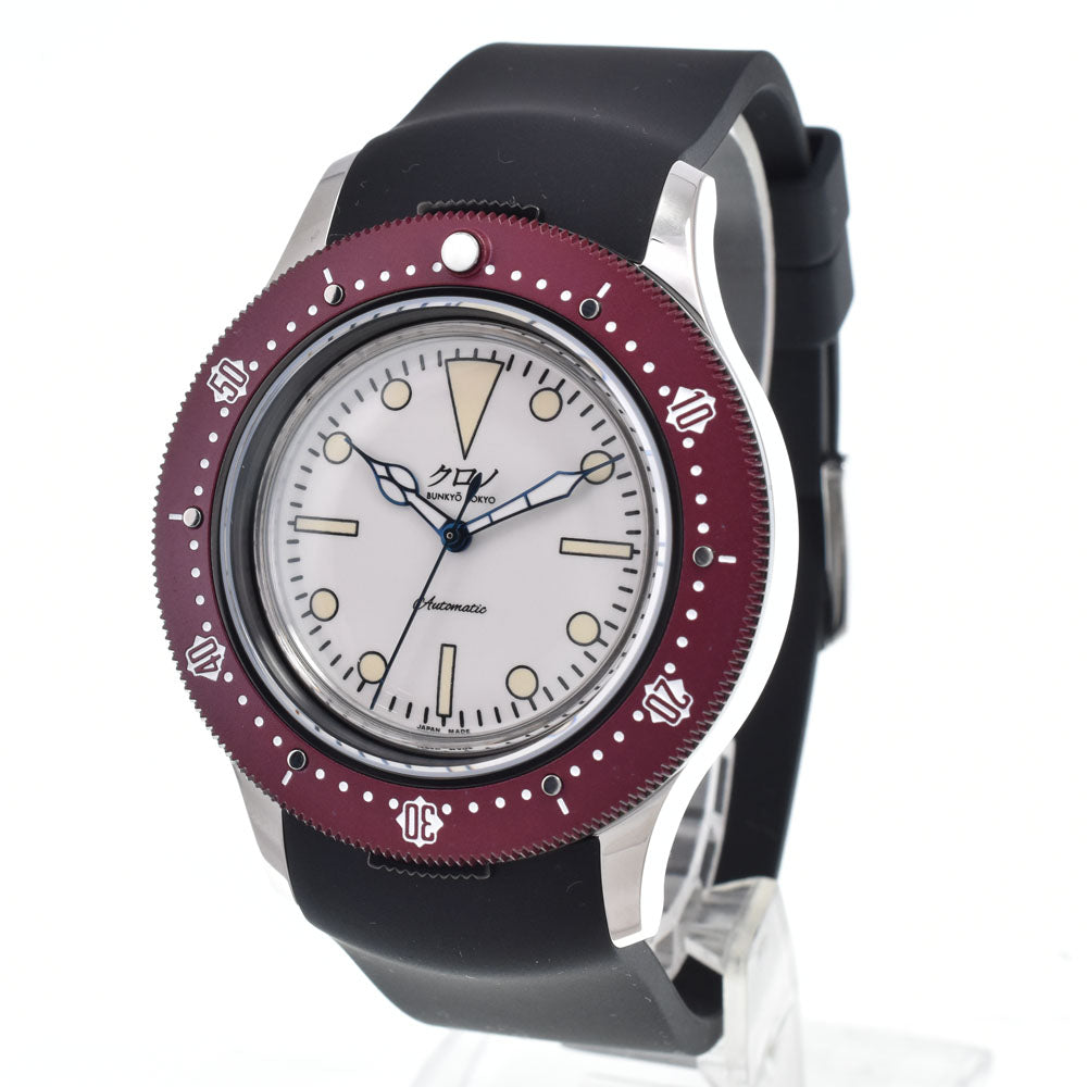 with paper KURONO TOKYO CS034P white Dial Automatic Men's
 Watch M#151095