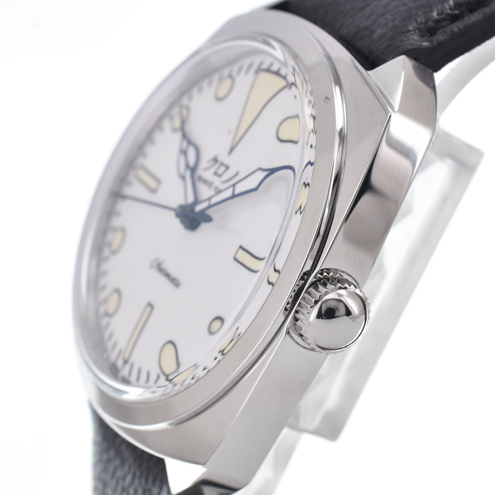 with paper KURONO TOKYO CS034P white Dial Automatic Men's
 Watch M#151095