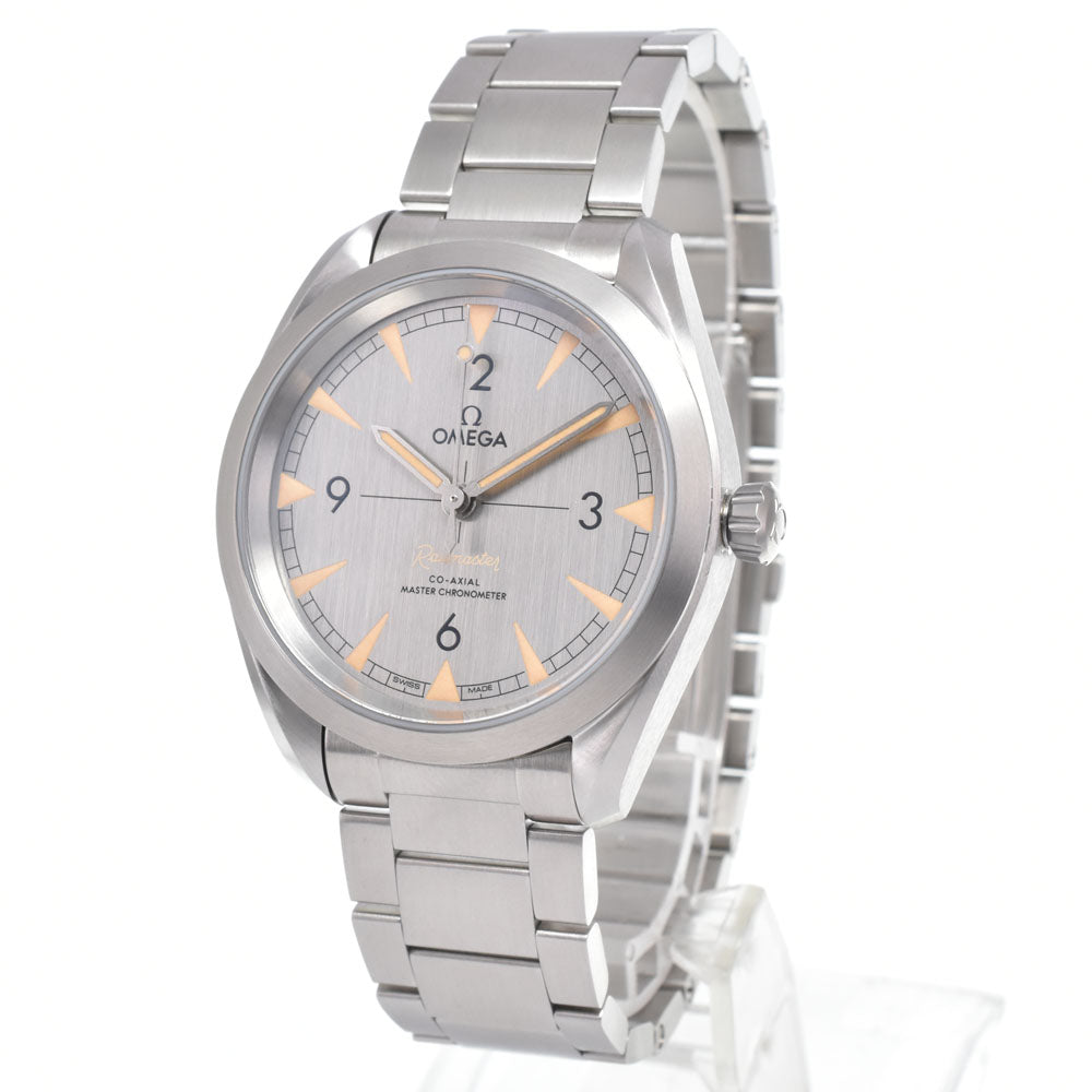 with paper OMEGA Seamaster Railmaster 220.10.40.20.06.001 Co-Axial Master Chronometer gray Dial Automatic Men's
 Watch M#151096