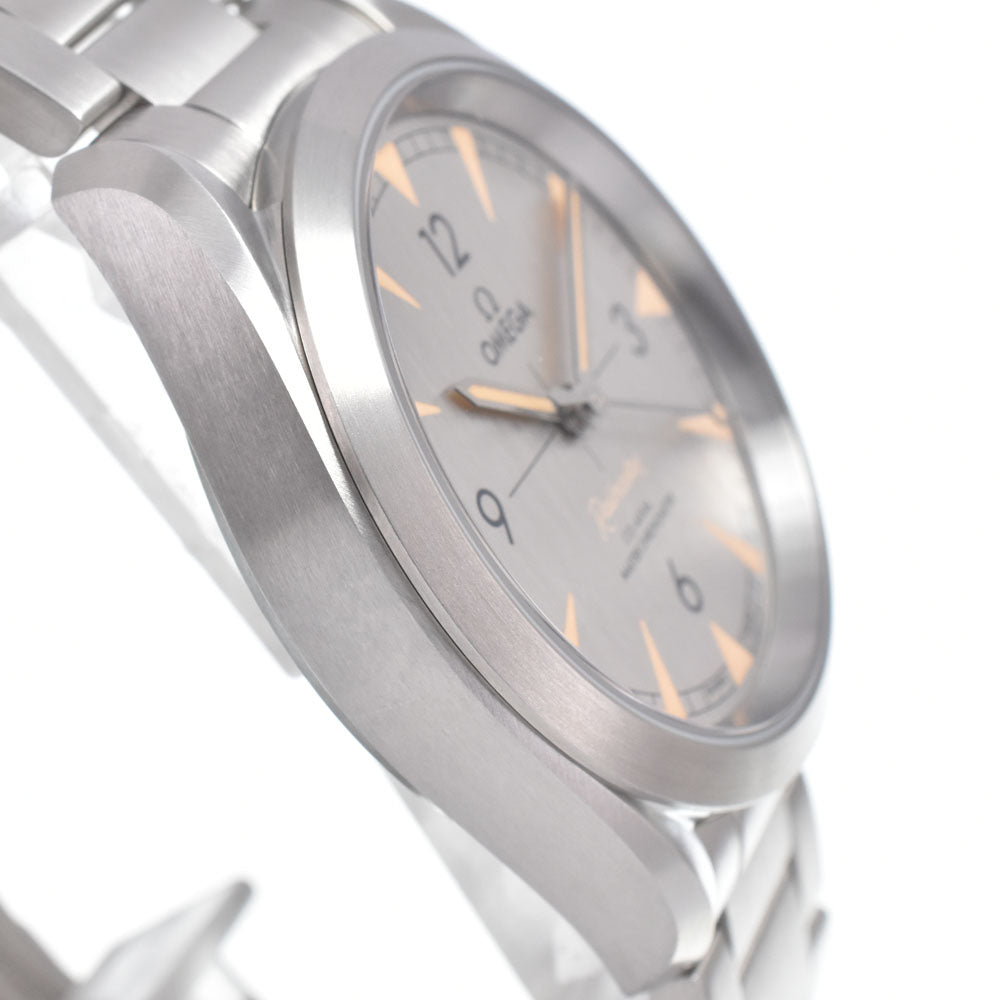 with paper OMEGA Seamaster Railmaster 220.10.40.20.06.001 Co-Axial Master Chronometer gray Dial Automatic Men's
 Watch M#151096