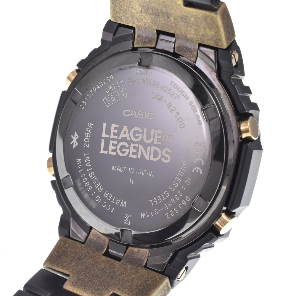 CASIO G-SHOCK GM-B2100LL-1AJR LOL Collaboration Model black Dial Solar Men's
 Watch N#151097