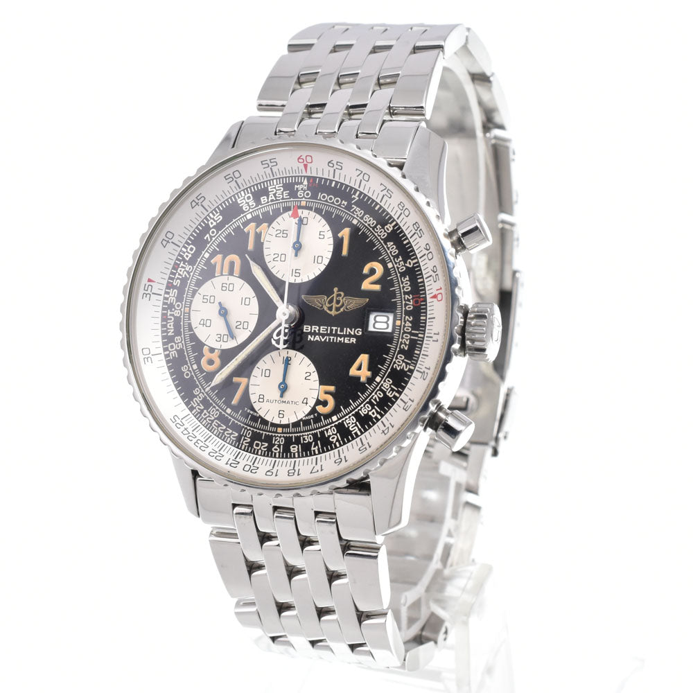 BREITLING Old Navi Timer A13022 Chronograph black Dial Automatic Men's
 Watch O#151098