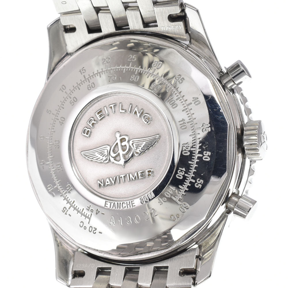 BREITLING Old Navi Timer A13022 Chronograph black Dial Automatic Men's
 Watch O#151098
