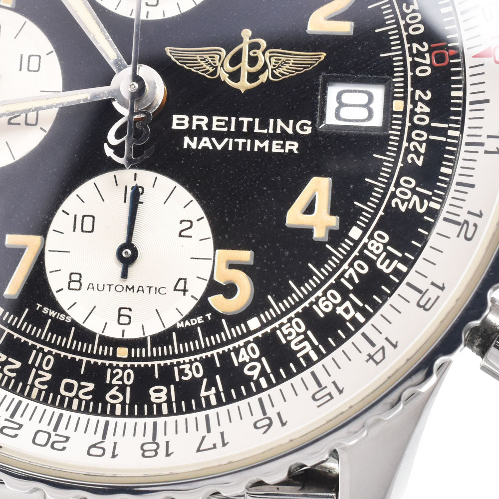 BREITLING Old Navi Timer A13022 Chronograph black Dial Automatic Men's
 Watch O#151098