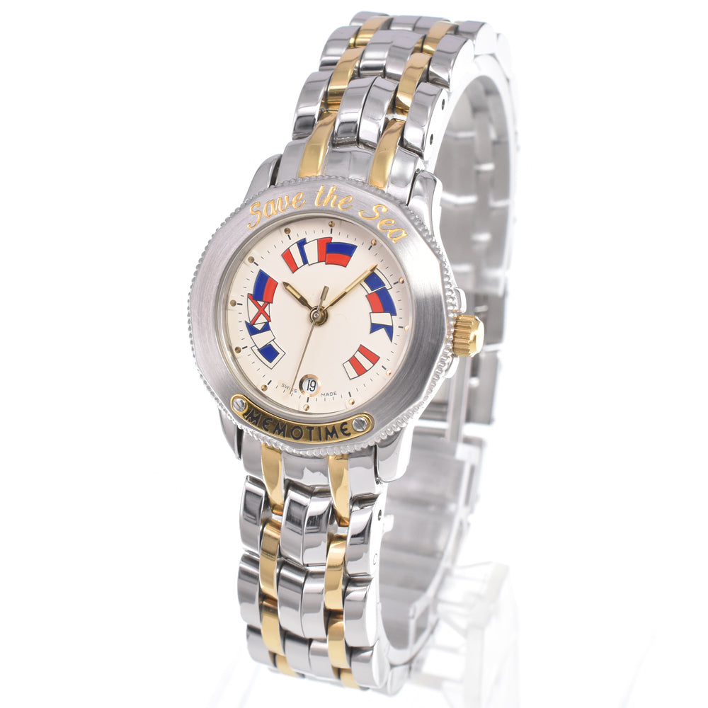 with paper CORUM Admiral's Cup Memotime Silver Dial Quartz Ladies
 Watch N#151101