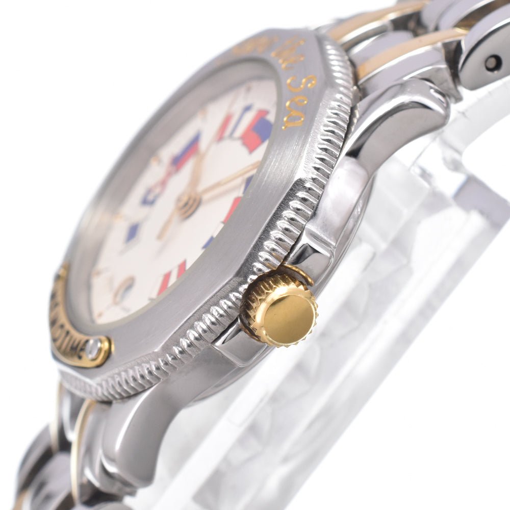 with paper CORUM Admiral's Cup Memotime Silver Dial Quartz Ladies
 Watch N#151101