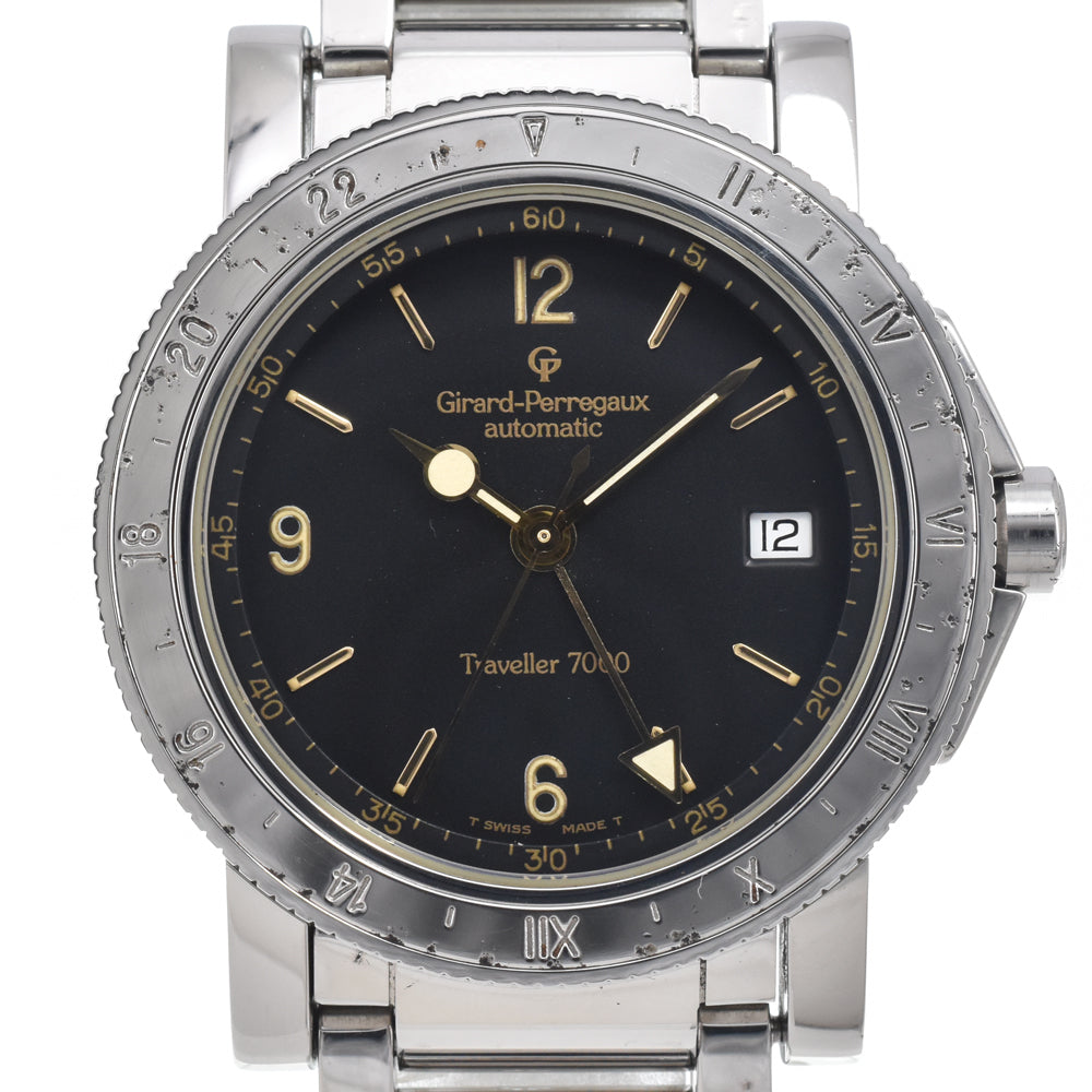 GIRARD-PERREGAUX Traveler 7000 7200 GMT black Dial Automatic Men's
 Watch O#151103