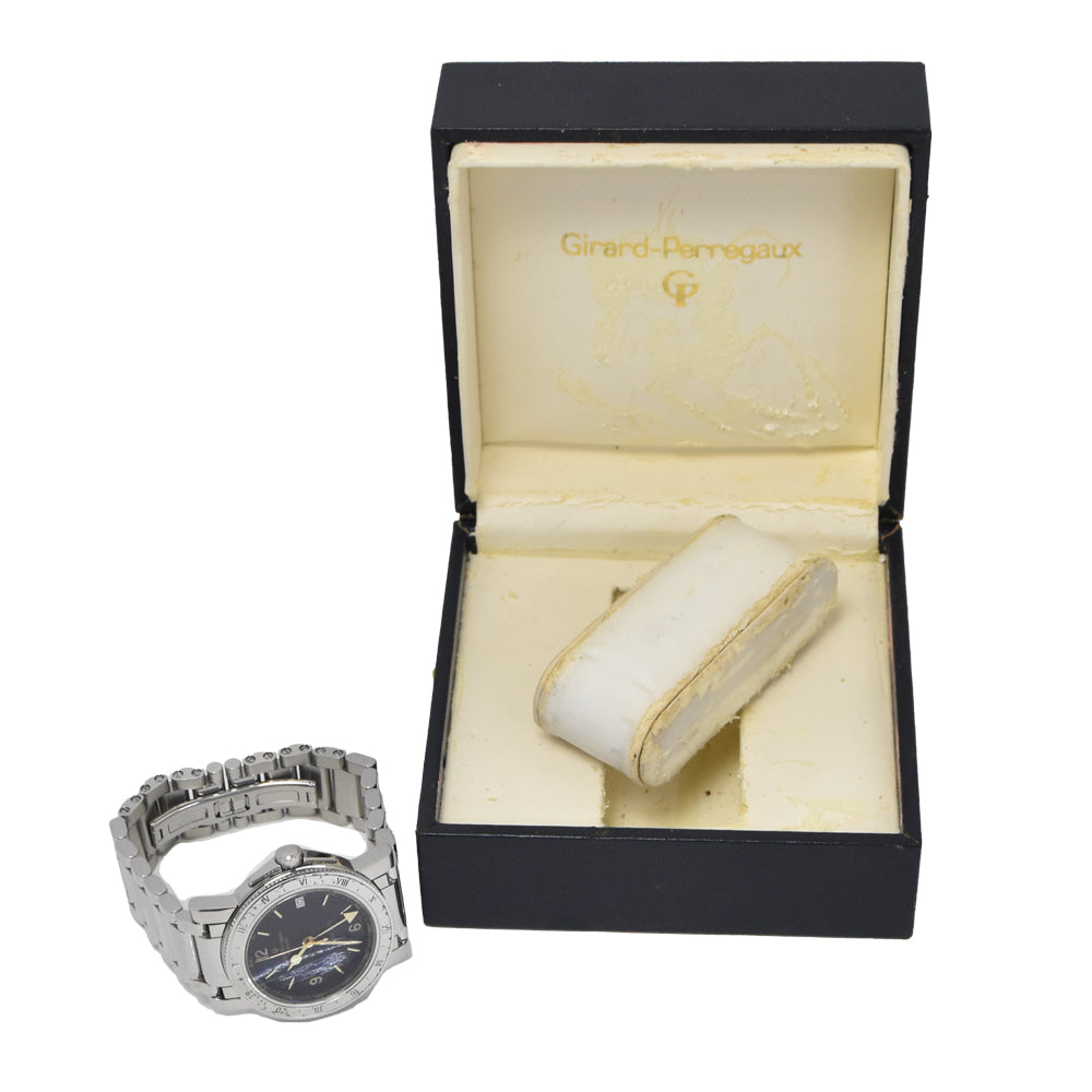 GIRARD-PERREGAUX Traveler 7000 7200 GMT black Dial Automatic Men's
 Watch O#151103