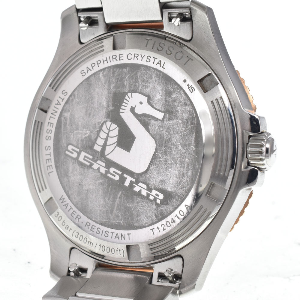 TISSOT Sea star 1000 T120.210.22.051.01 Date black Dial Quartz Men's
 Watch N#151105