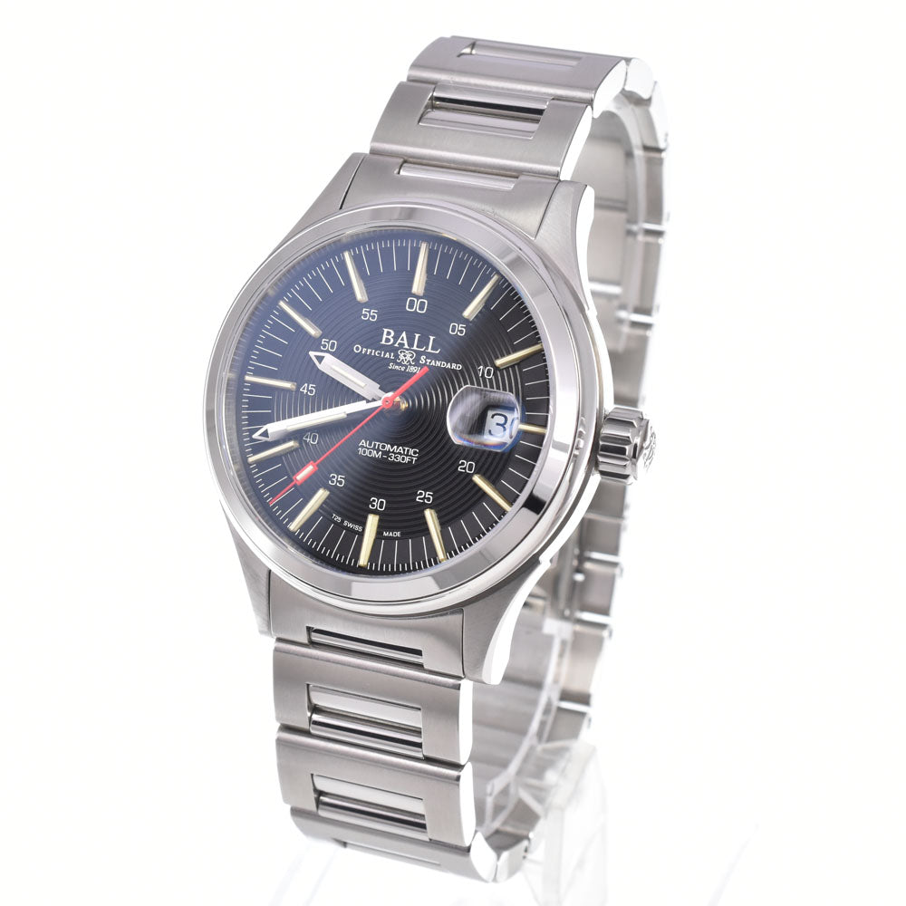 with paper BALLWATCH Stokeman Nightbreaker NM2188C-S12J-BK2 Date black Dial Automatic Men's
 Watch O#151106