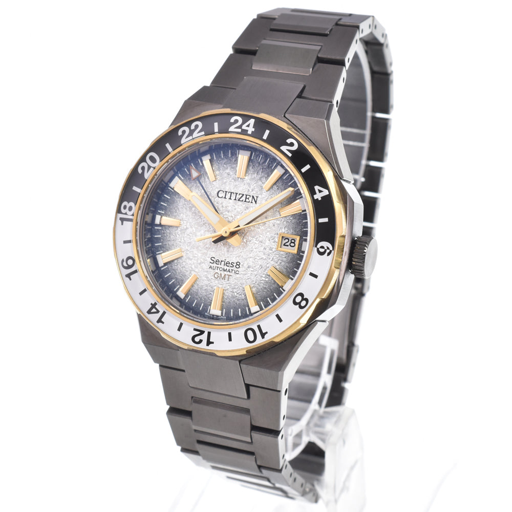 CITIZEN Series Eight NB6035-55H GMT Cal.9054 White gradient Dial Automatic Men's
 Watch N#151108