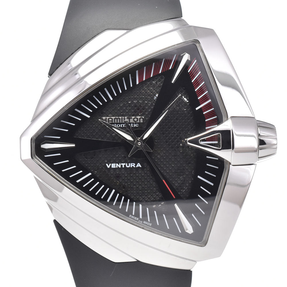 with paper HAMILTON Ventura XXL H246551 black Dial Automatic Men's
 Watch N#151109