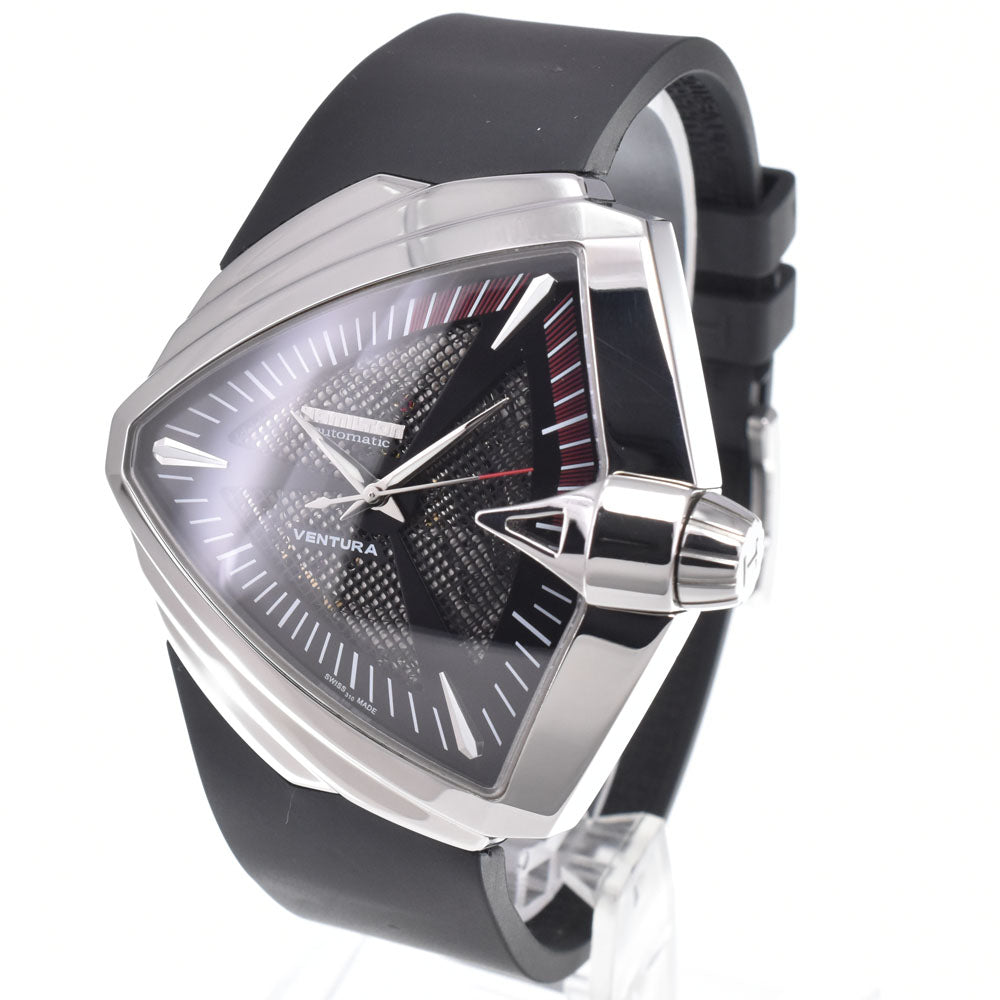 with paper HAMILTON Ventura XXL H246551 black Dial Automatic Men's
 Watch N#151109