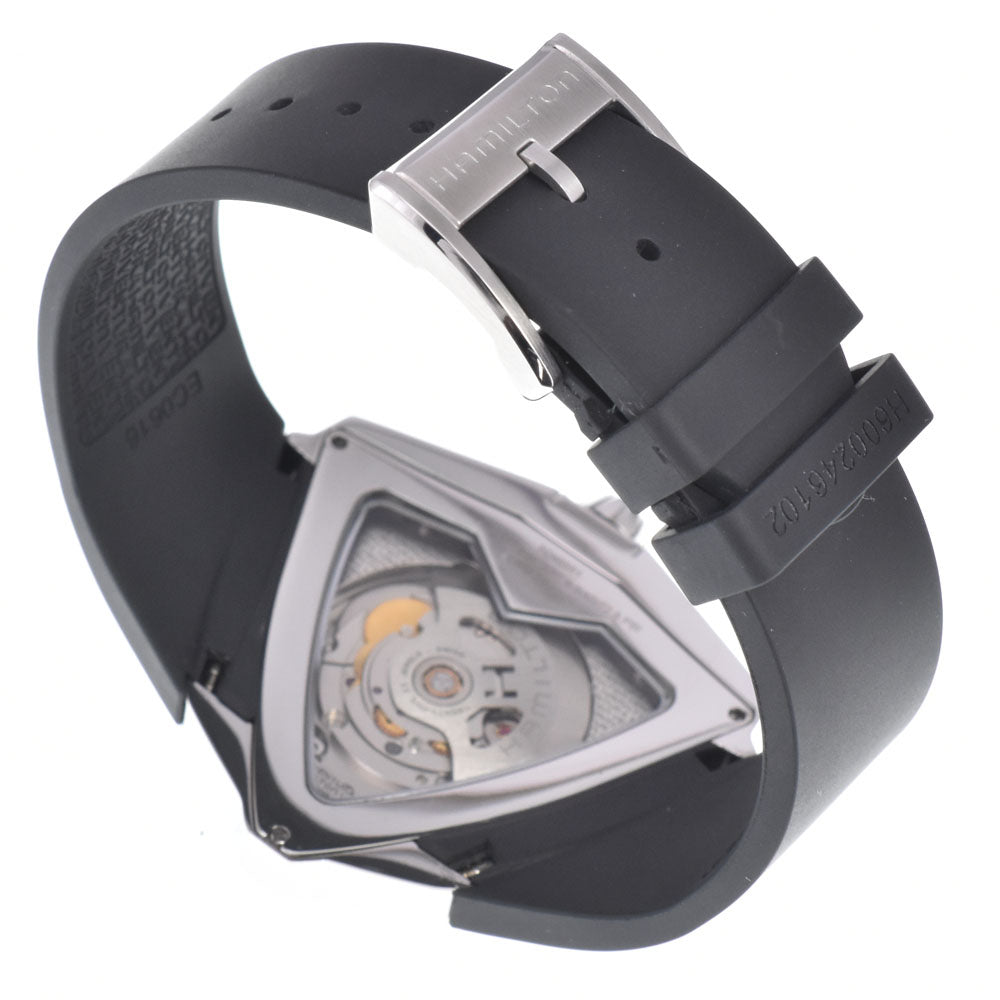 with paper HAMILTON Ventura XXL H246551 black Dial Automatic Men's
 Watch N#151109
