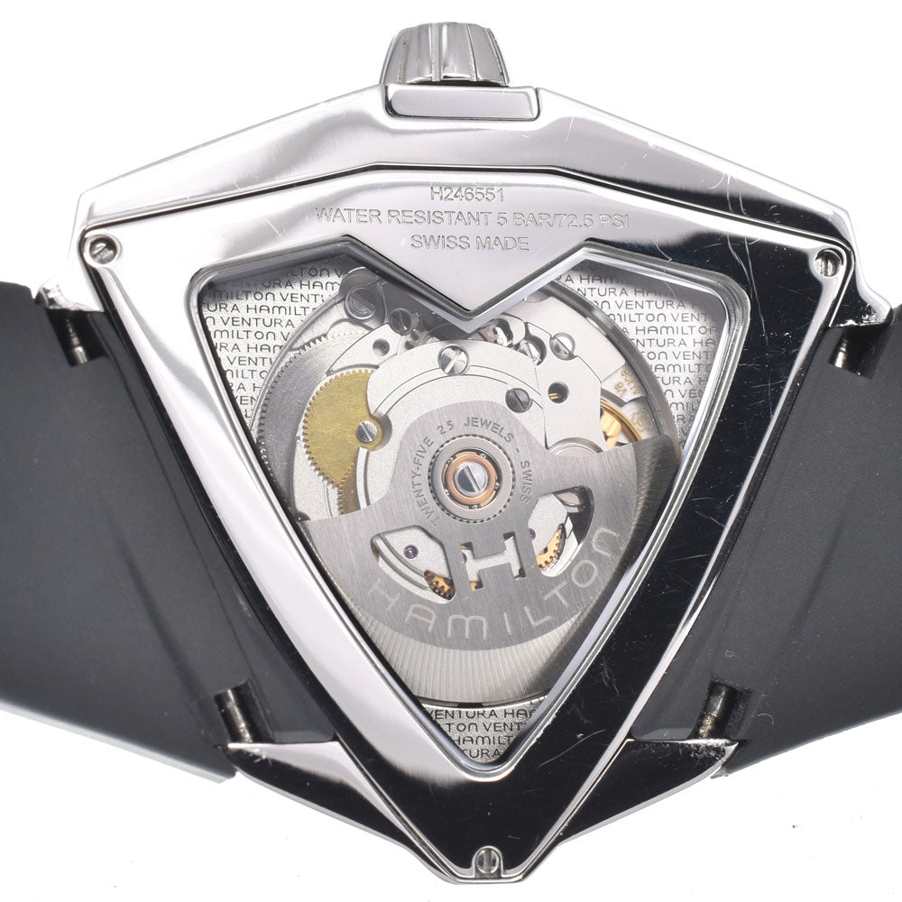 with paper HAMILTON Ventura XXL H246551 black Dial Automatic Men's
 Watch N#151109