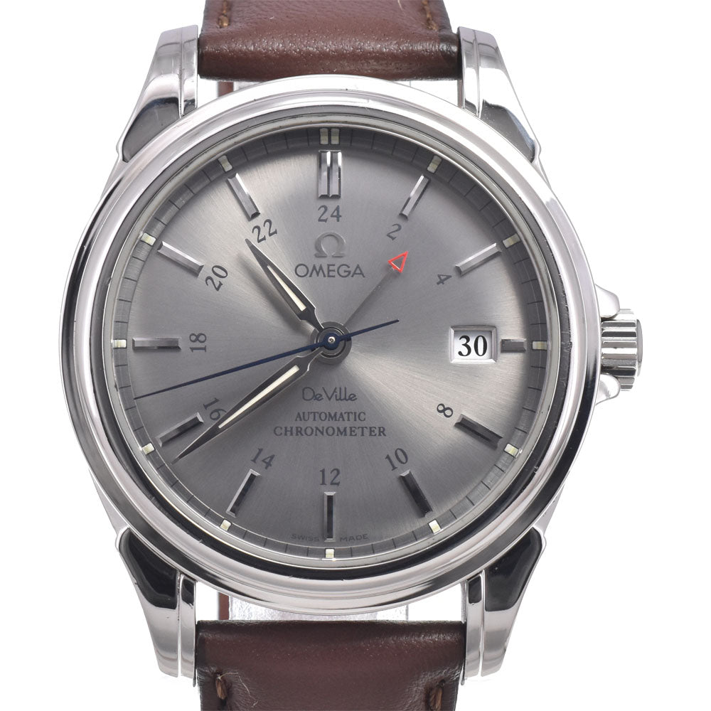 OMEGA De Ville Co-Axial GMT 4833.41.31 gray Dial Automatic Men's
 Watch N#151115