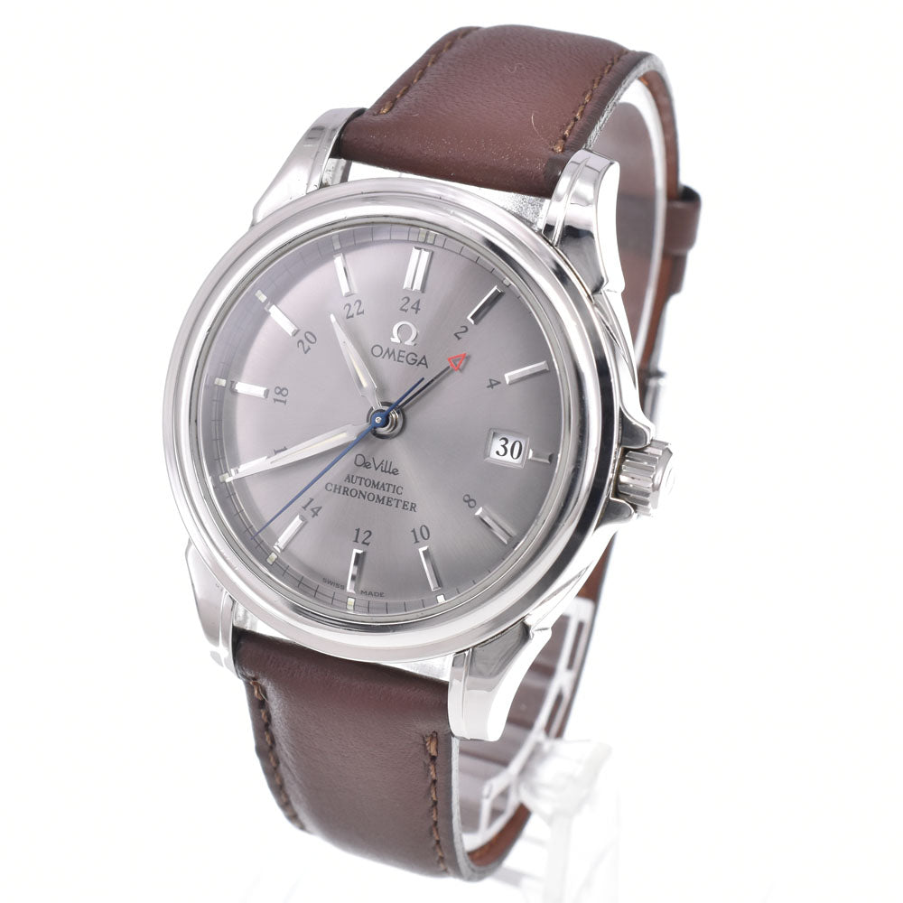 OMEGA De Ville Co-Axial GMT 4833.41.31 gray Dial Automatic Men's
 Watch N#151115