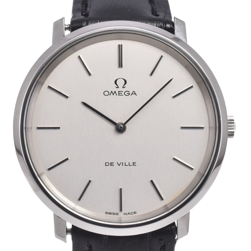 OMEGA De Ville 111.0107 vintage Cal.625 Silver Dial Hand Winding Men's
 Watch O#151122