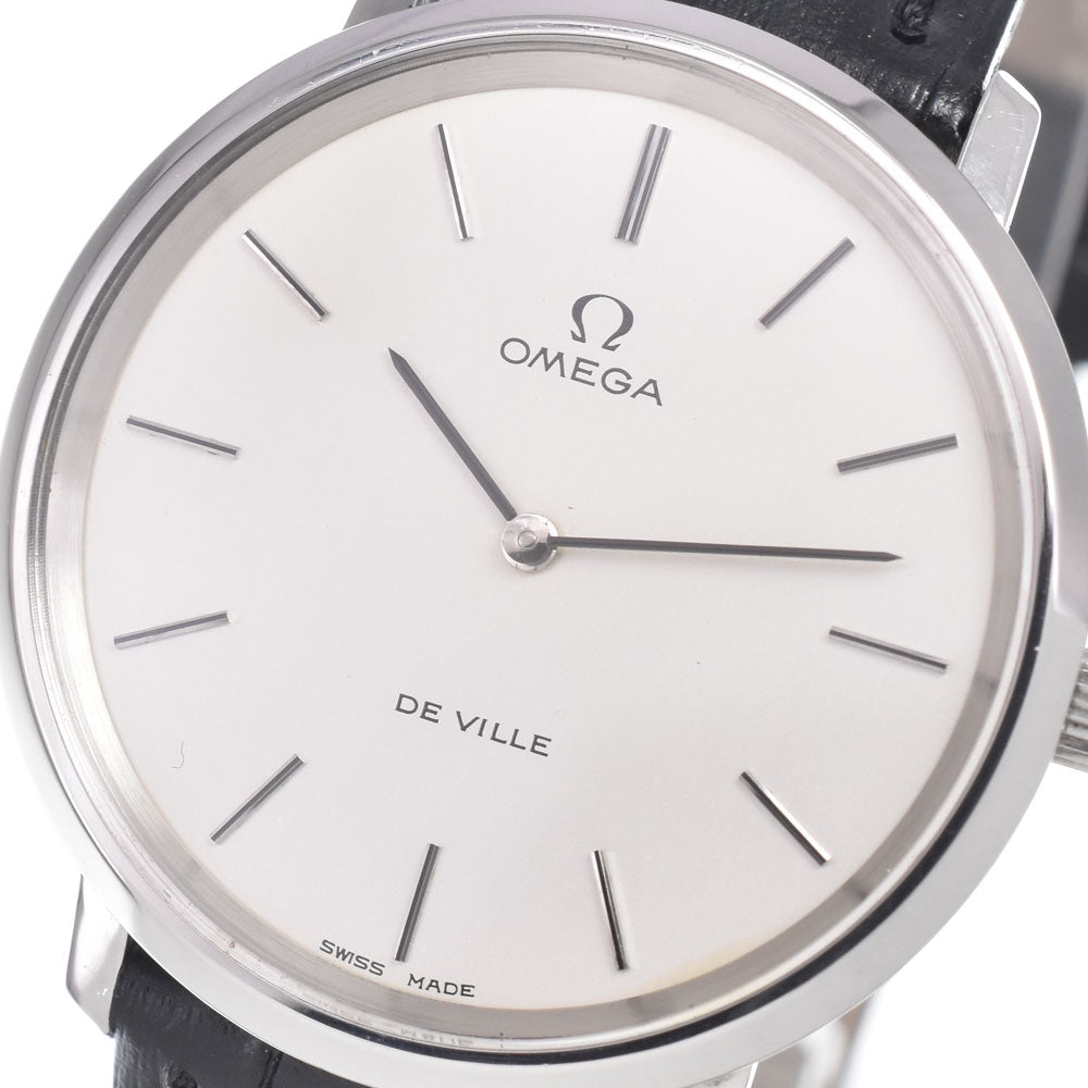 OMEGA De Ville 111.0107 vintage Cal.625 Silver Dial Hand Winding Men's
 Watch O#151122