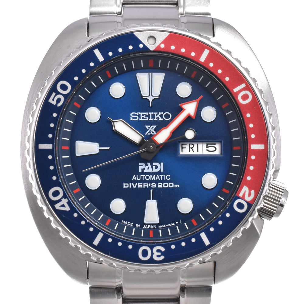with paper SEIKO Prospex PADI special model SBDY017 blue Dial Automatic Men's
 Watch O#151124