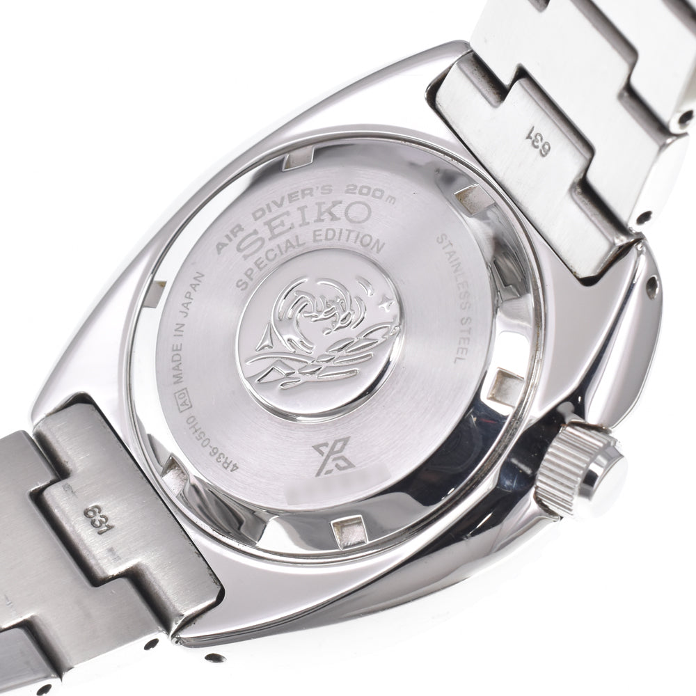 with paper SEIKO Prospex PADI special model SBDY017 blue Dial Automatic Men's
 Watch O#151124