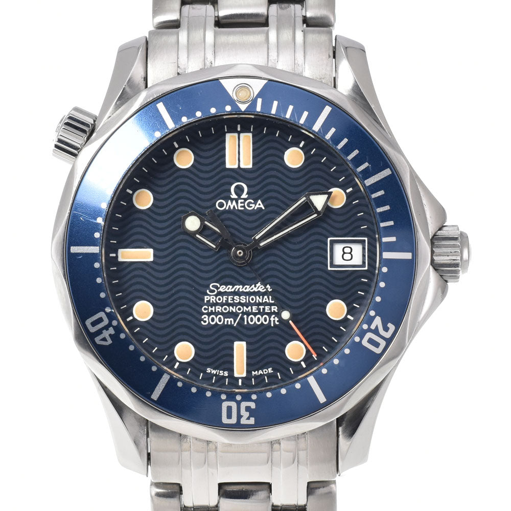 OMEGA Seamaster300m 2551.80 blue Dial Automatic Unisex
 Watch O#151128
