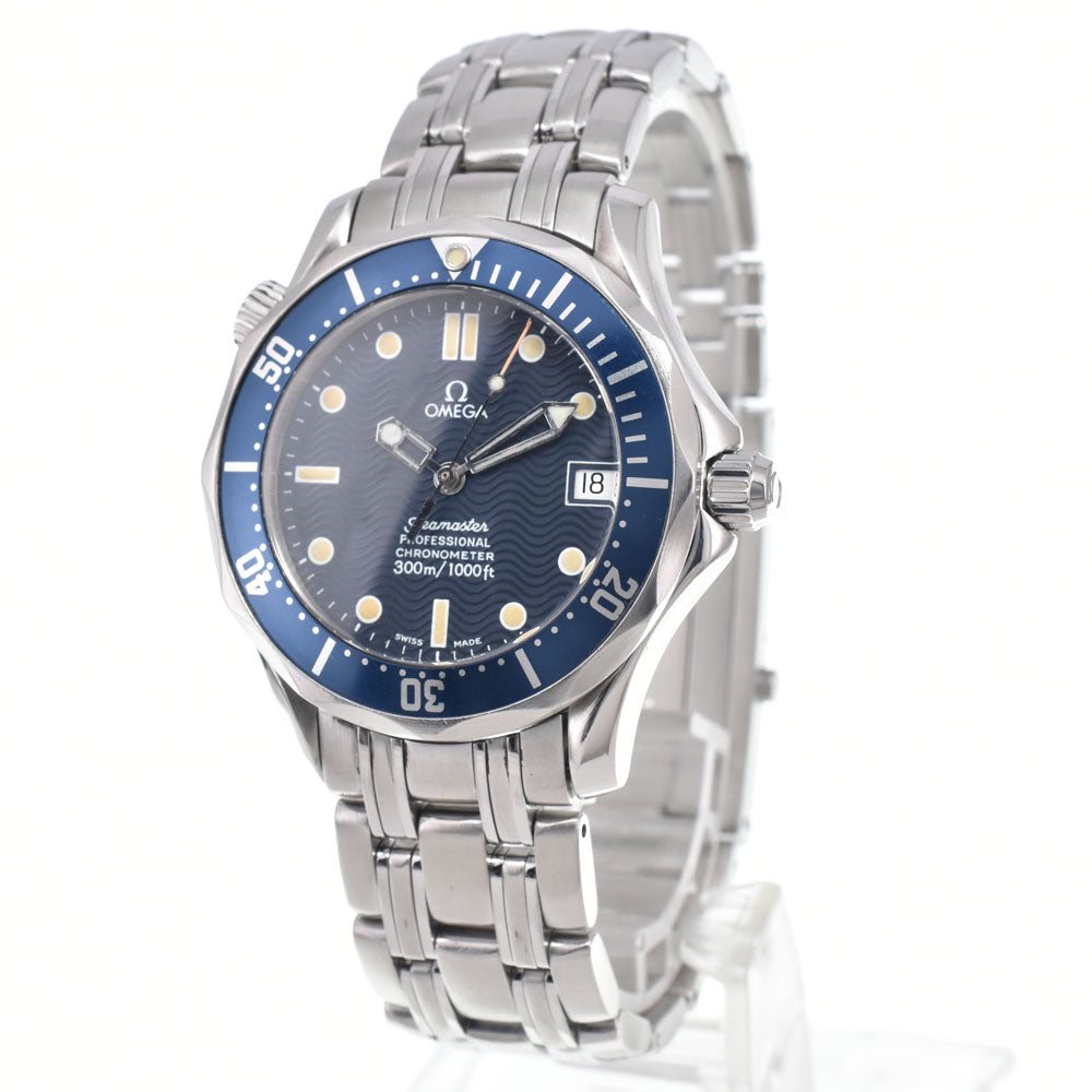 OMEGA Seamaster 2551.80 Date 300m blue Dial Automatic Unisex
 Watch N#151129