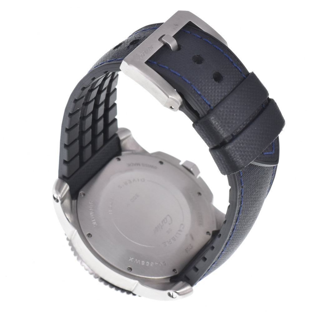 with paper CARTIER Calibur de Cartier diver WSCA0010 blue Dial Automatic Men's
 Watch M#151137