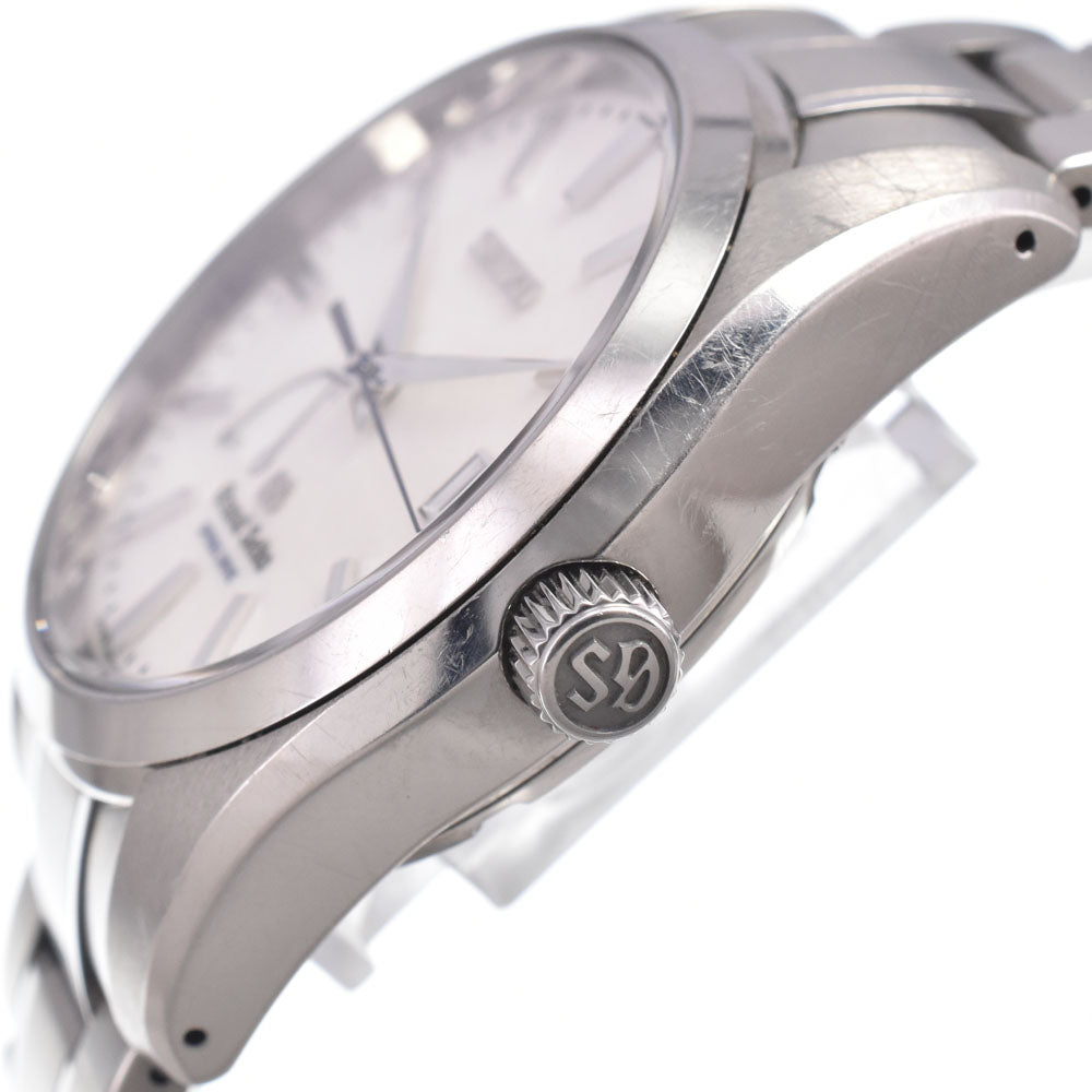with paper SEIKO Grand Seiko SBGA011/9R65-0AE0 white Dial Spring drive Men's
 Watch N#151140
