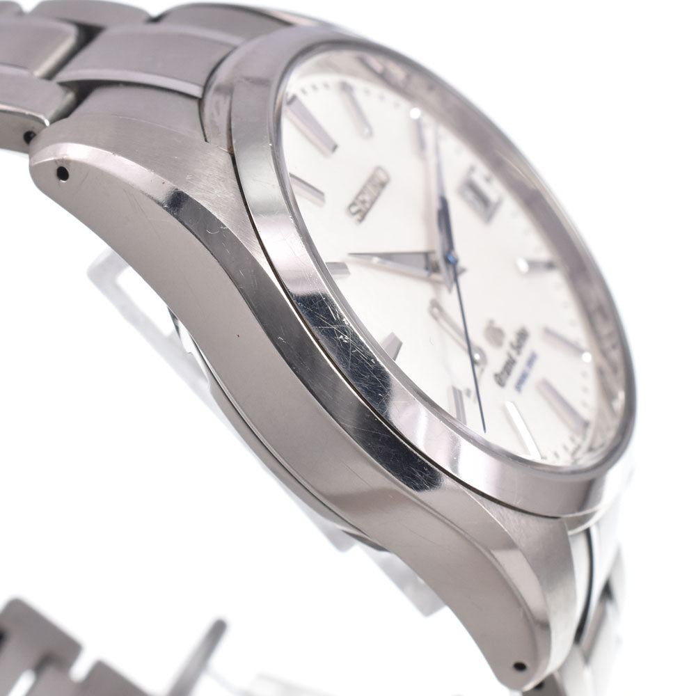 with paper SEIKO Grand Seiko SBGA011/9R65-0AE0 white Dial Spring drive Men's
 Watch N#151140