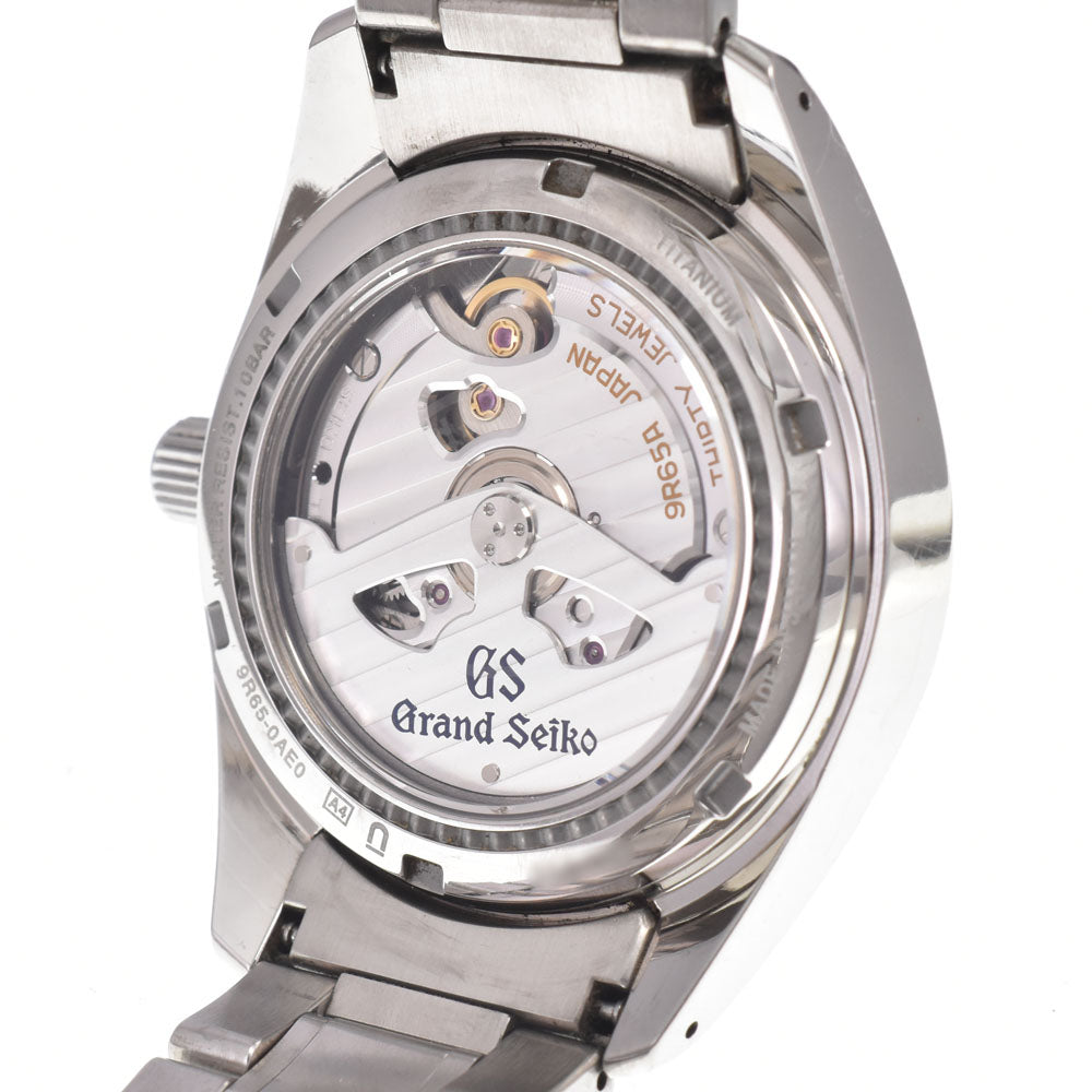 with paper SEIKO Grand Seiko SBGA011/9R65-0AE0 white Dial Spring drive Men's
 Watch N#151140