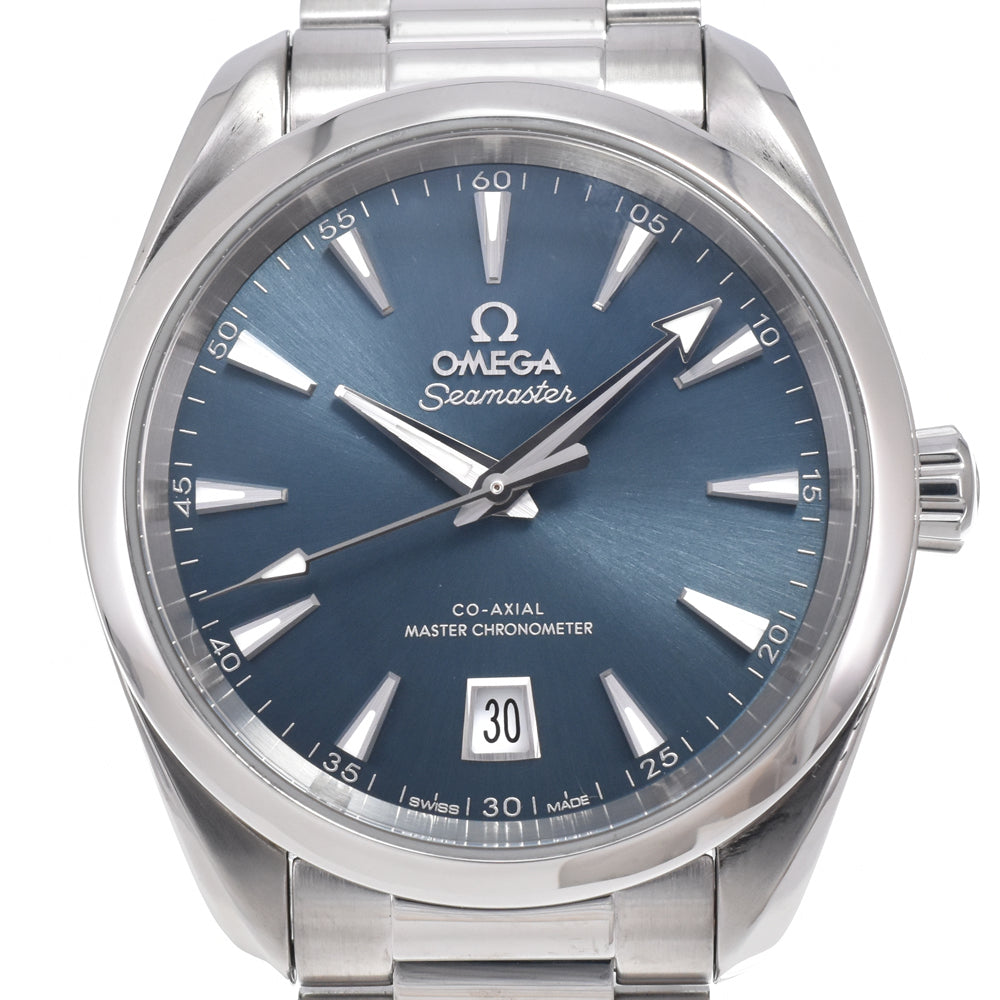 with paper OMEGA Seamaster Aqua Terra Shade 220.10.38.20.03.00﻿3 Atlantic Blue Dial Automatic Men's
 Watch O#151144