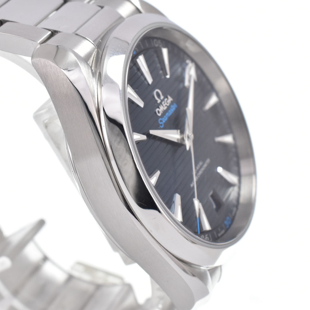 with paper OMEGA Seamaster Aqua Terra 150M 220.10.41.21.03.001 Date blue Dial Automatic Men's
 Watch M#151149