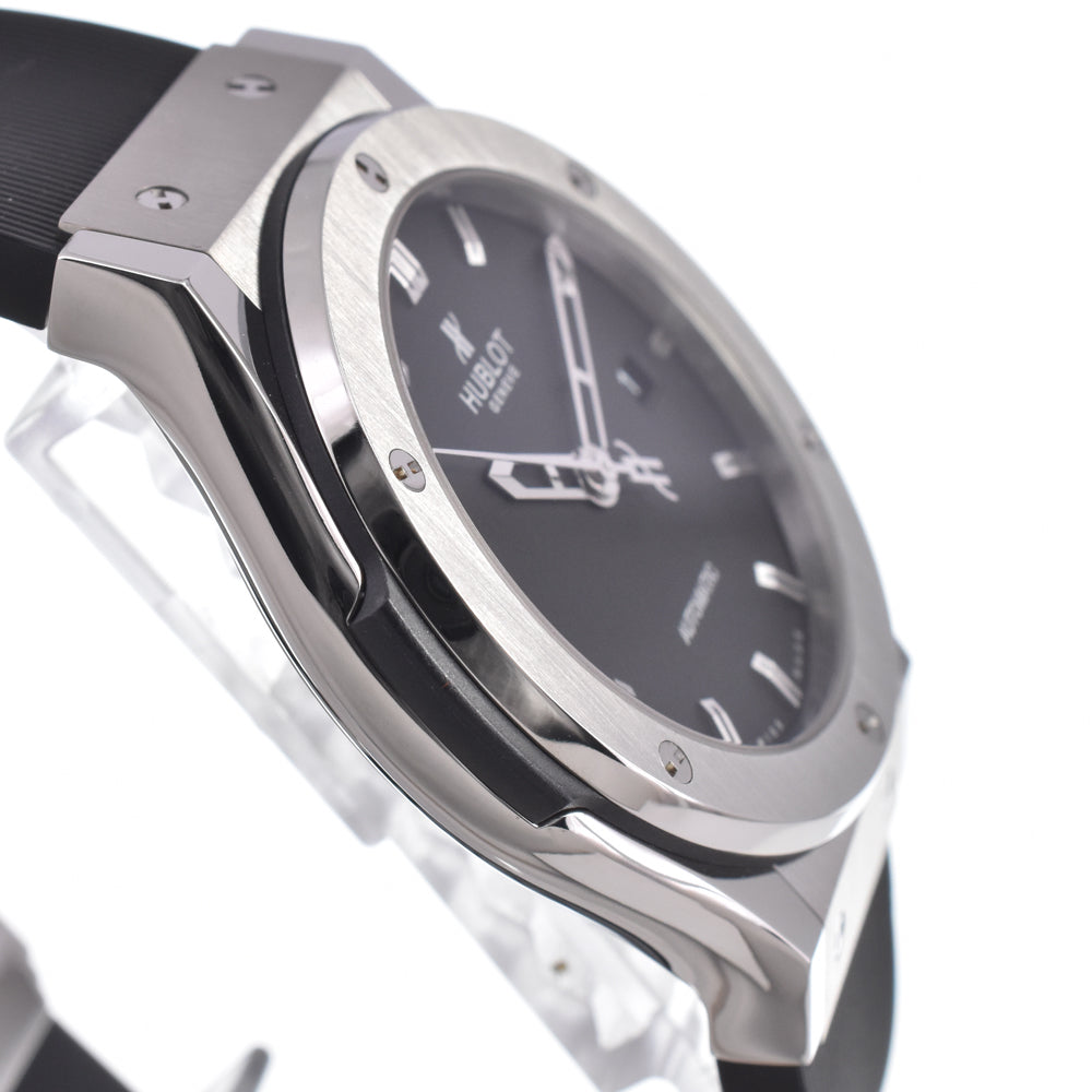with paper HUBLOT Classic fusion 542.NX.1170.RX black Dial Automatic Men's
 Watch M#151155
