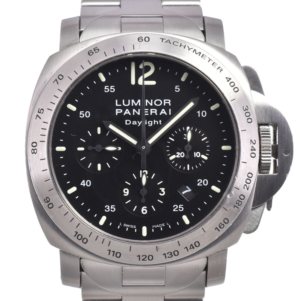 with paper PANERAI Luminor PAM00236 Chronograph Date black Dial Automatic Men's
 Watch N#151156