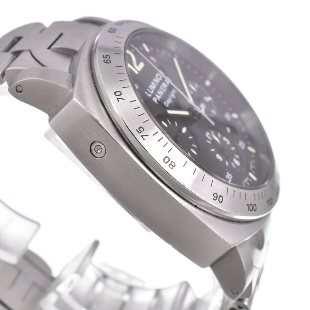 with paper PANERAI Luminor PAM00236 Chronograph Date black Dial Automatic Men's
 Watch N#151156