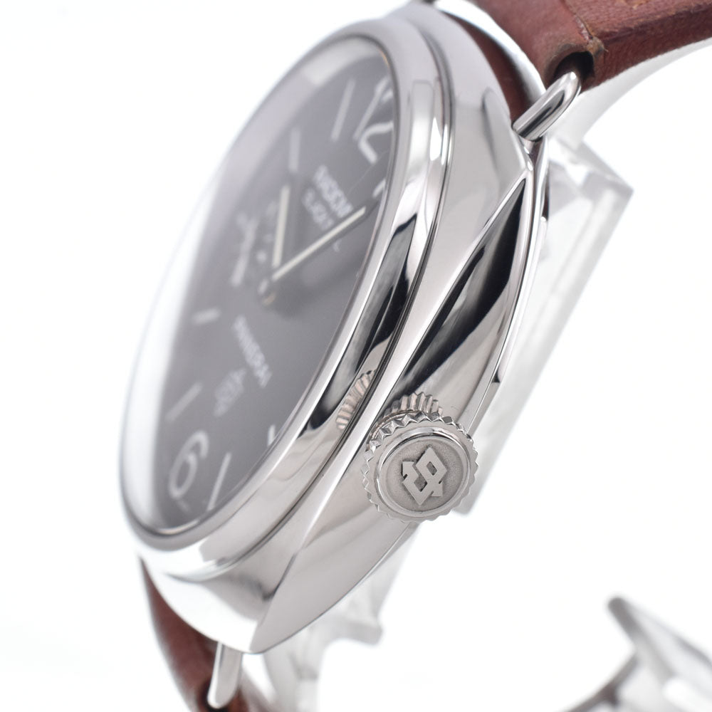 with paper PANERAI Radio meal black seal PAM00380 Small second black Dial Hand Winding Men's
 Watch N#151158