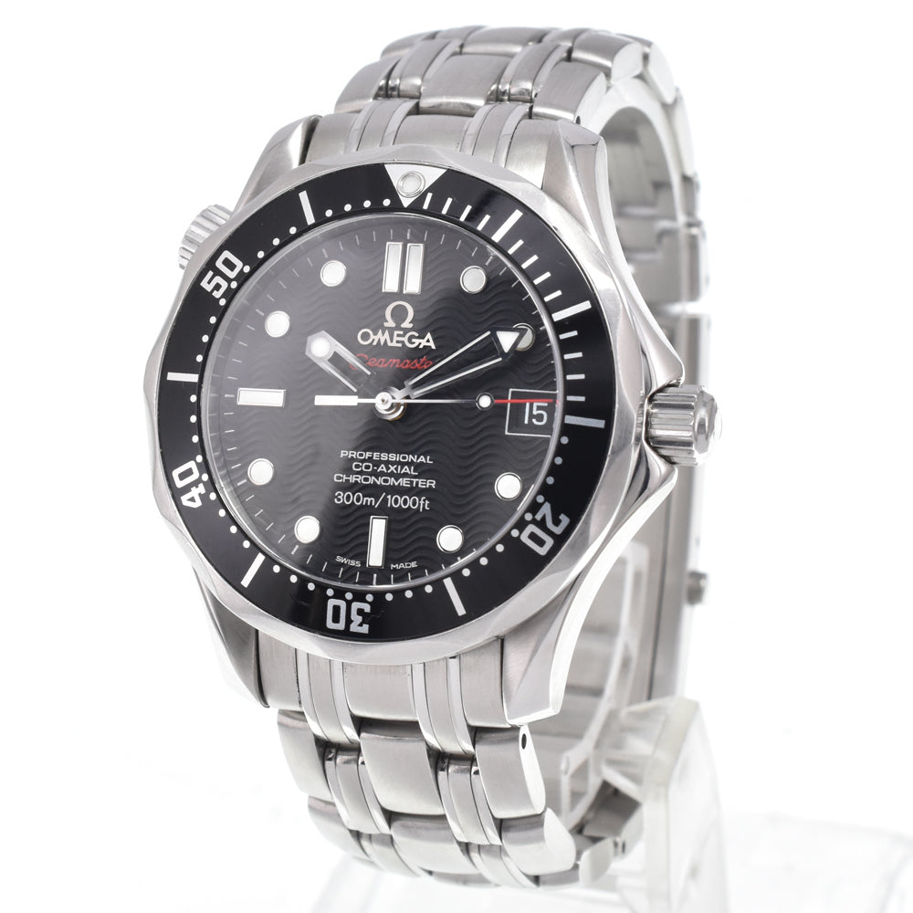 with paper OMEGA Seamaster 300M Co-Axial 212.30.36.20.01.001 black Dial Automatic Unisex
 Watch N#151159