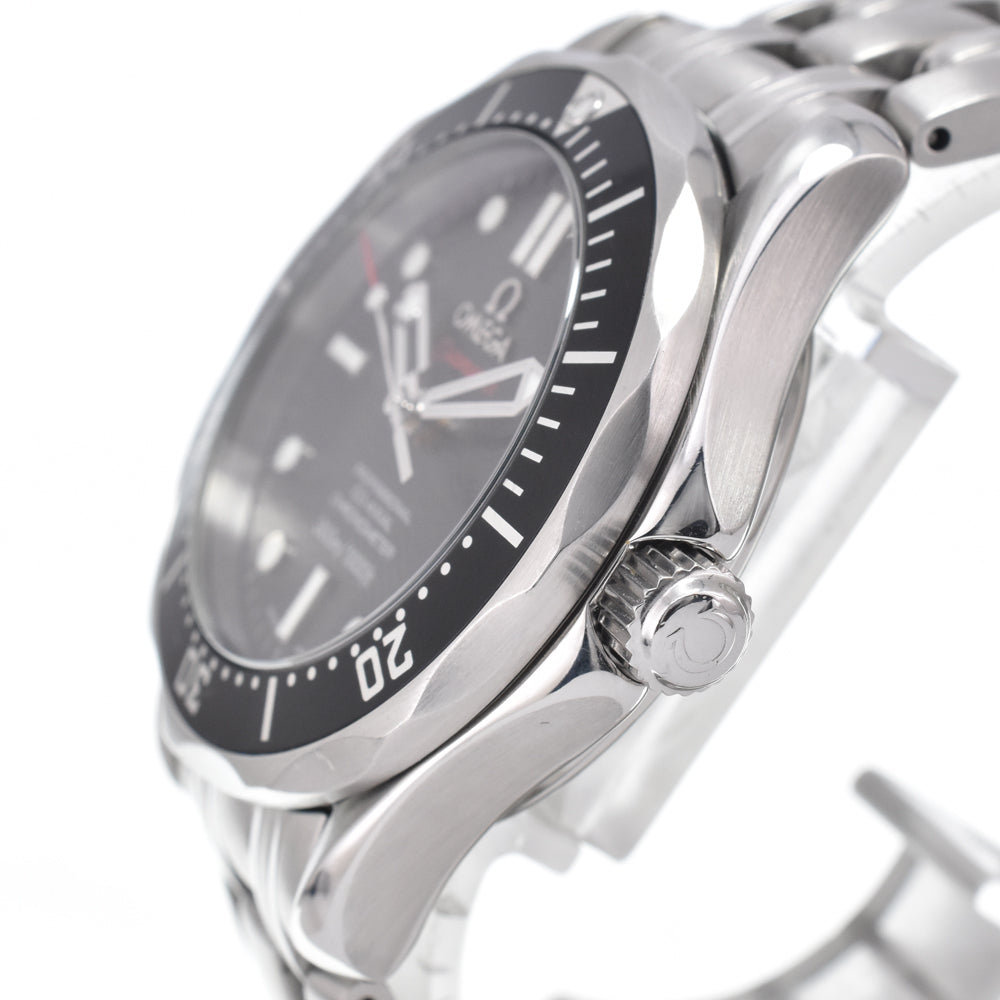 with paper OMEGA Seamaster 300M Co-Axial 212.30.36.20.01.001 black Dial Automatic Unisex
 Watch N#151159