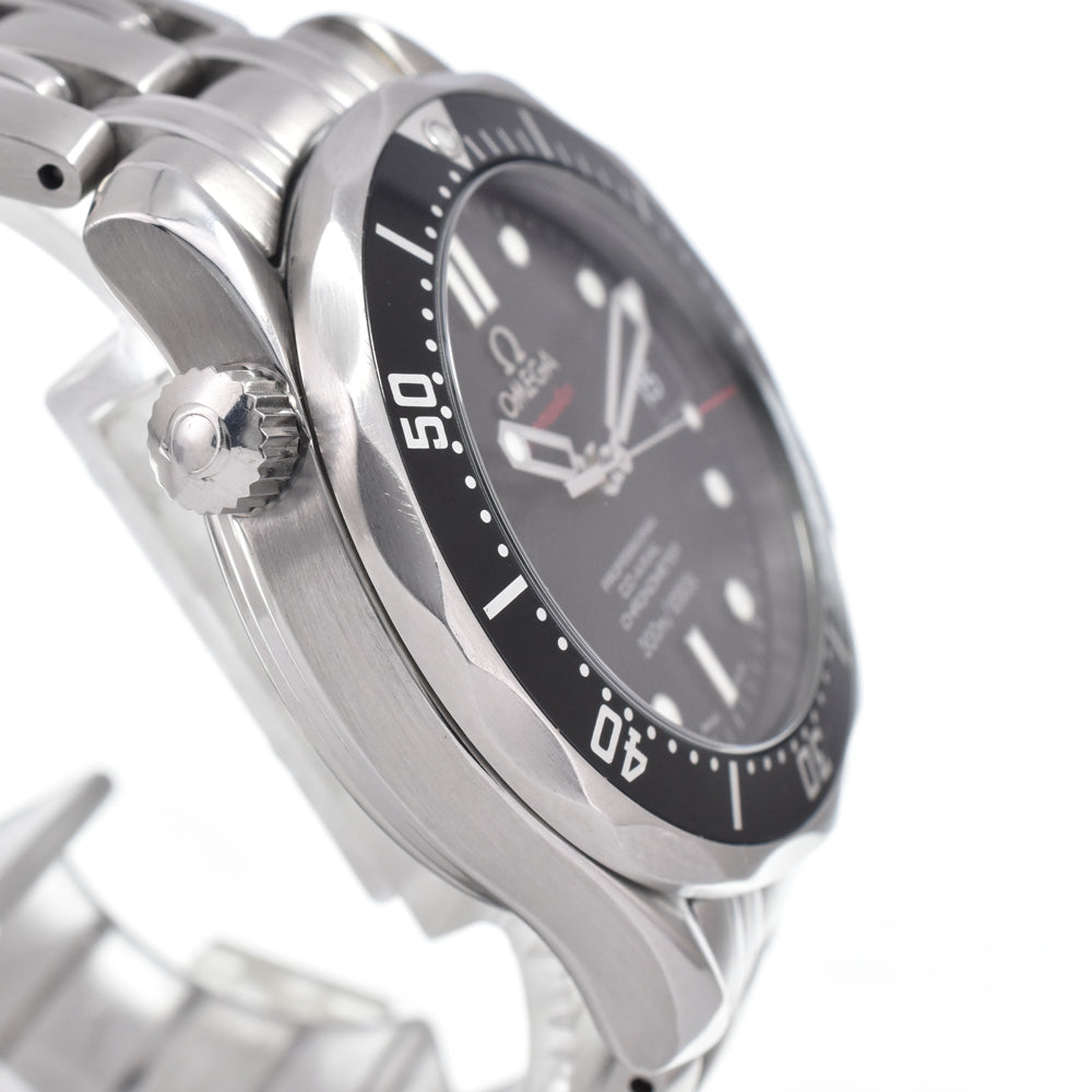 with paper OMEGA Seamaster 300M Co-Axial 212.30.36.20.01.001 black Dial Automatic Unisex
 Watch N#151159