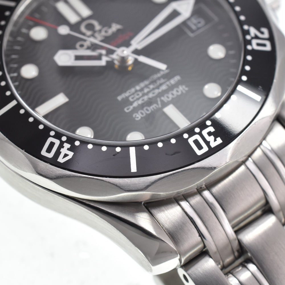 with paper OMEGA Seamaster 300M Co-Axial 212.30.36.20.01.001 black Dial Automatic Unisex
 Watch N#151159