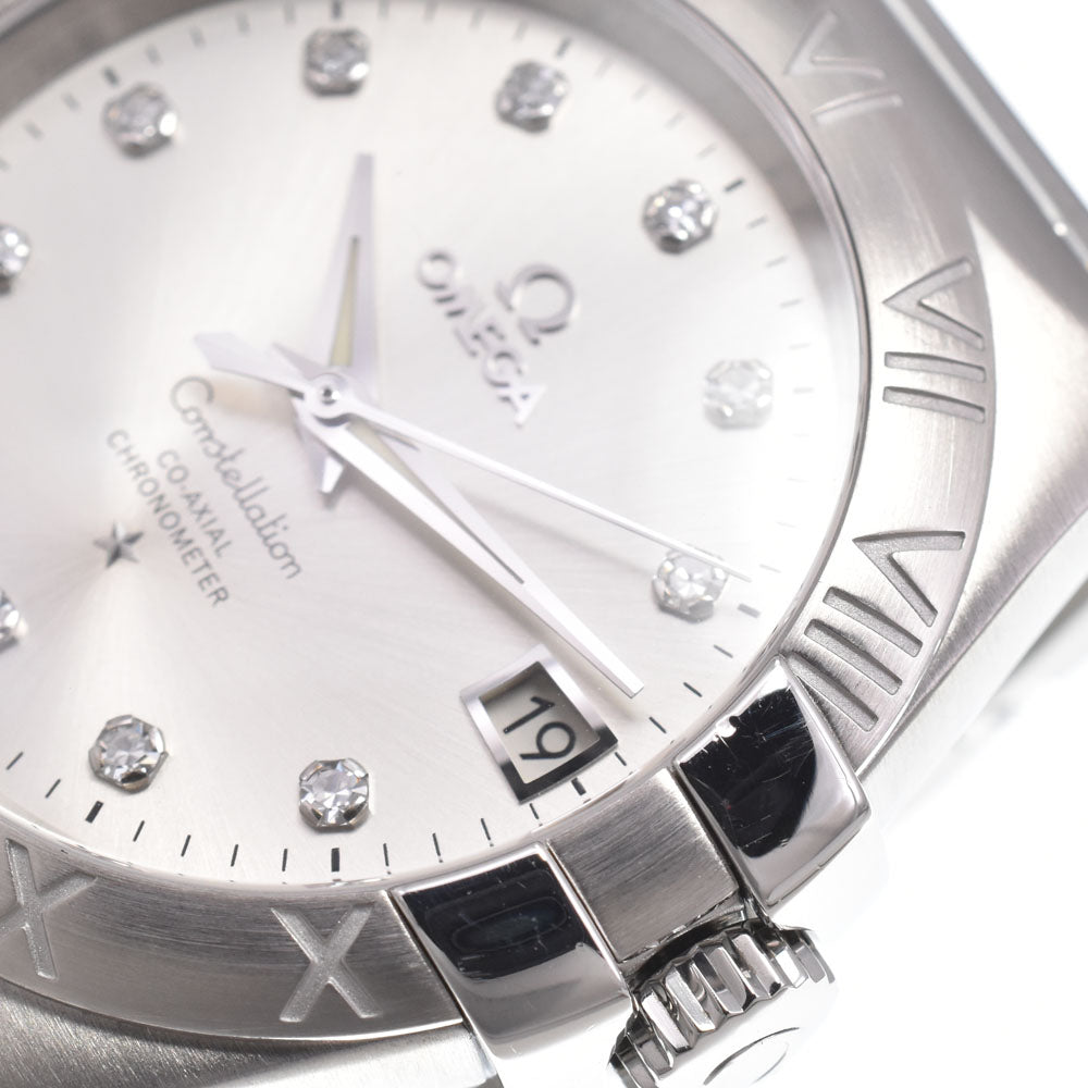 with paper OMEGA Constellation CO-AXIAL 123.10.35.20.52.001 Silver Dial Automatic Men's
 Watch M#151161