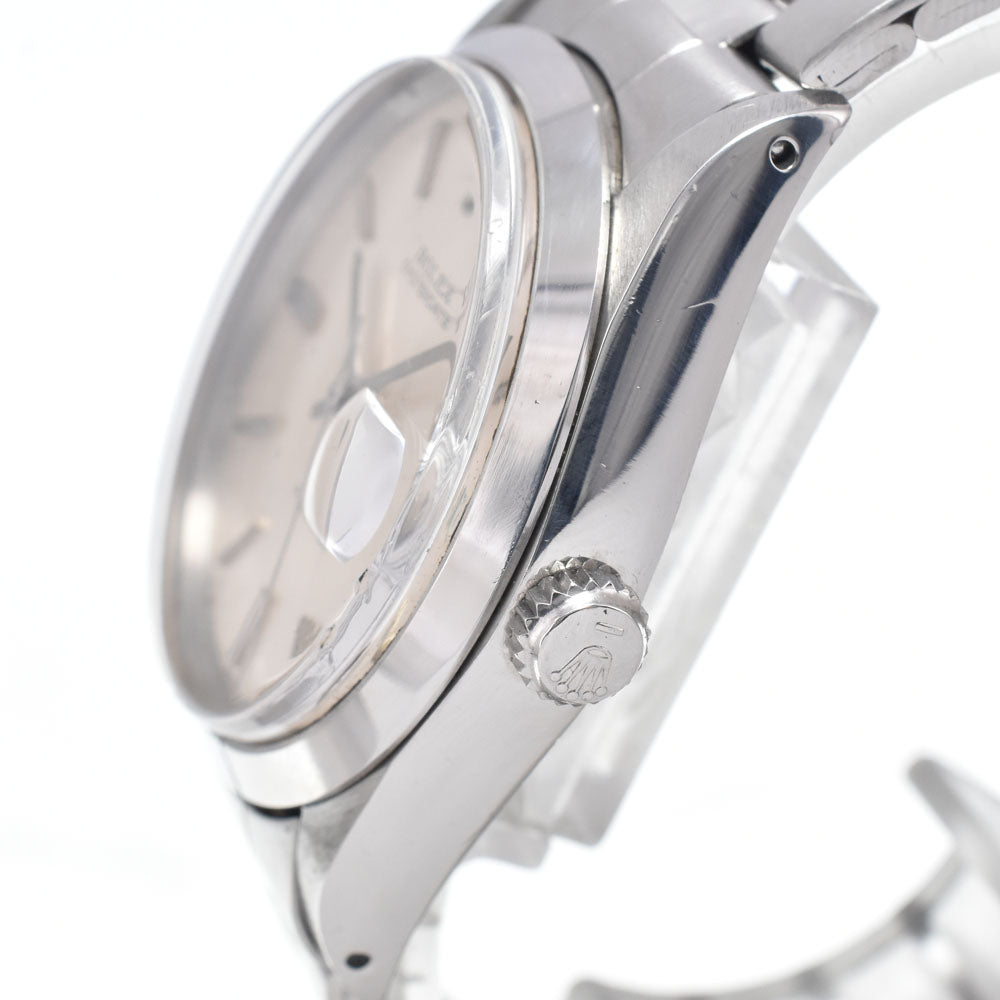 ROLEX Oyster Date Precision 6694 vintage Date Silver Dial Hand Winding Men's
 Watch N#151165