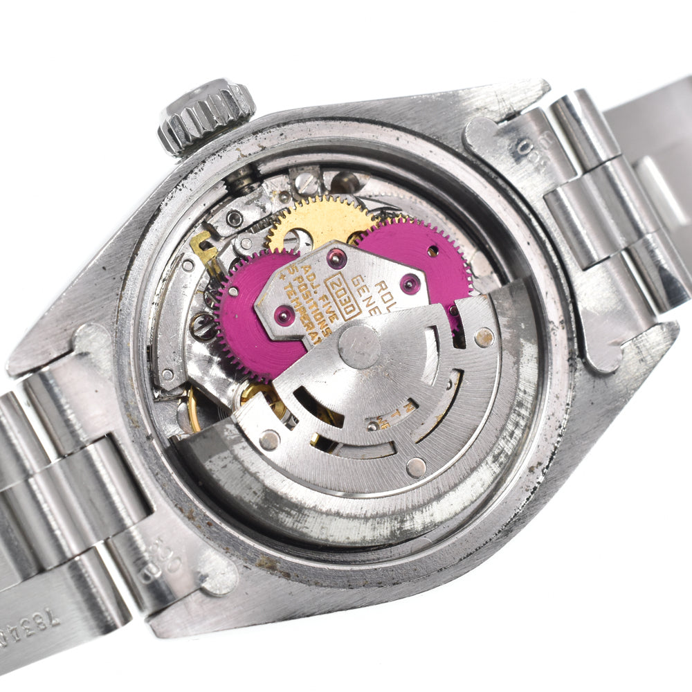 ROLEX Oyster Perpetual Date 6919 vintage Cal.2030 Silver Dial Automatic Ladies
 Watch O#151166