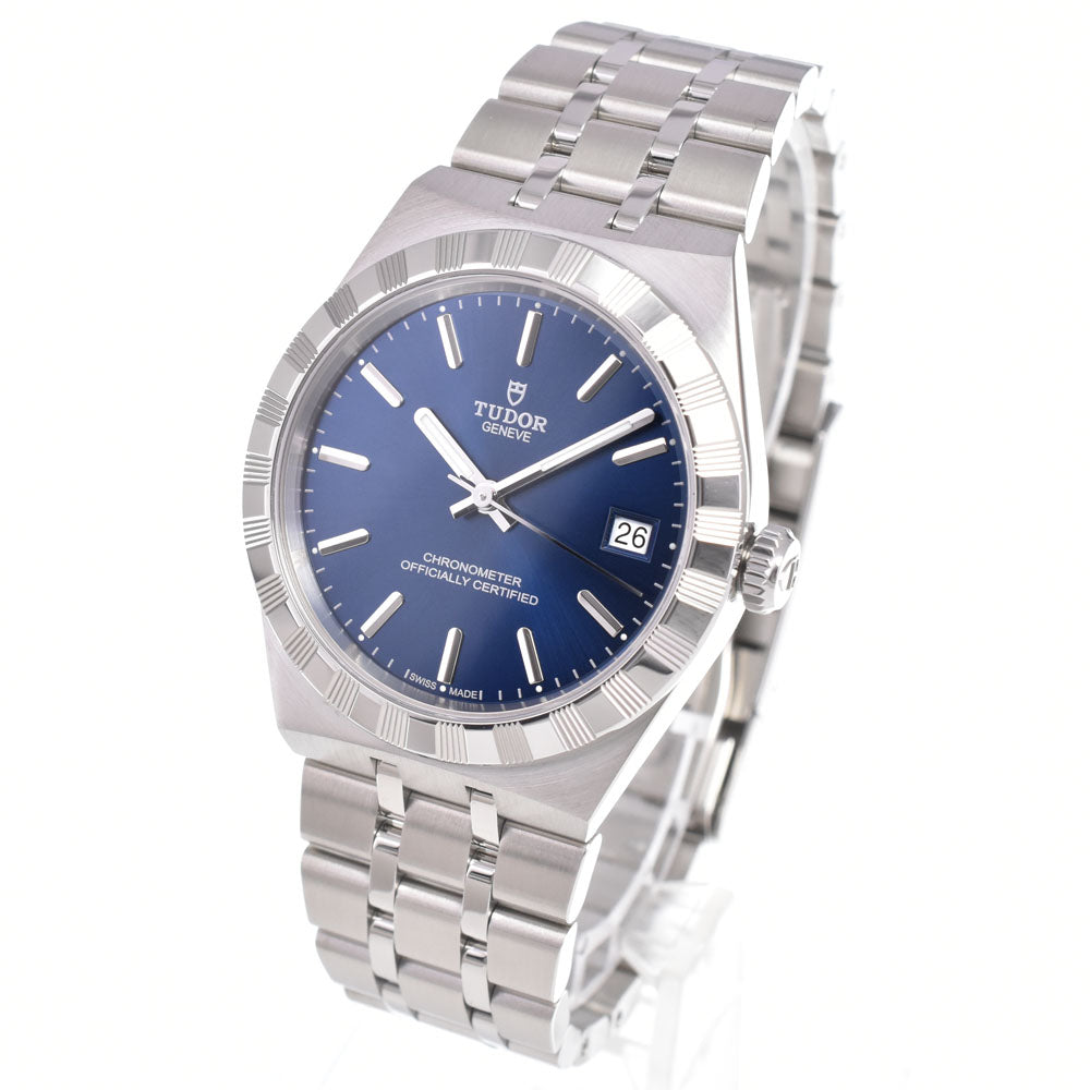 with paper TUDOR Royal 2836C1A0-0102 Date blue Dial Automatic Unisex
 Watch M#151168
