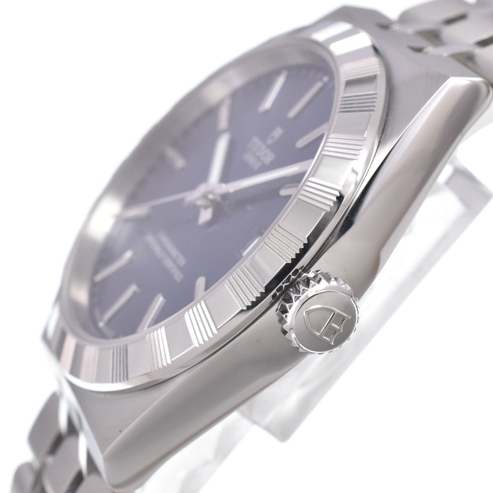 with paper TUDOR Royal 2836C1A0-0102 Date blue Dial Automatic Unisex
 Watch M#151168