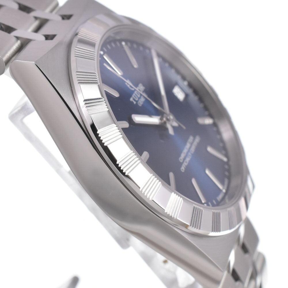 with paper TUDOR Royal 2836C1A0-0102 Date blue Dial Automatic Unisex
 Watch M#151168