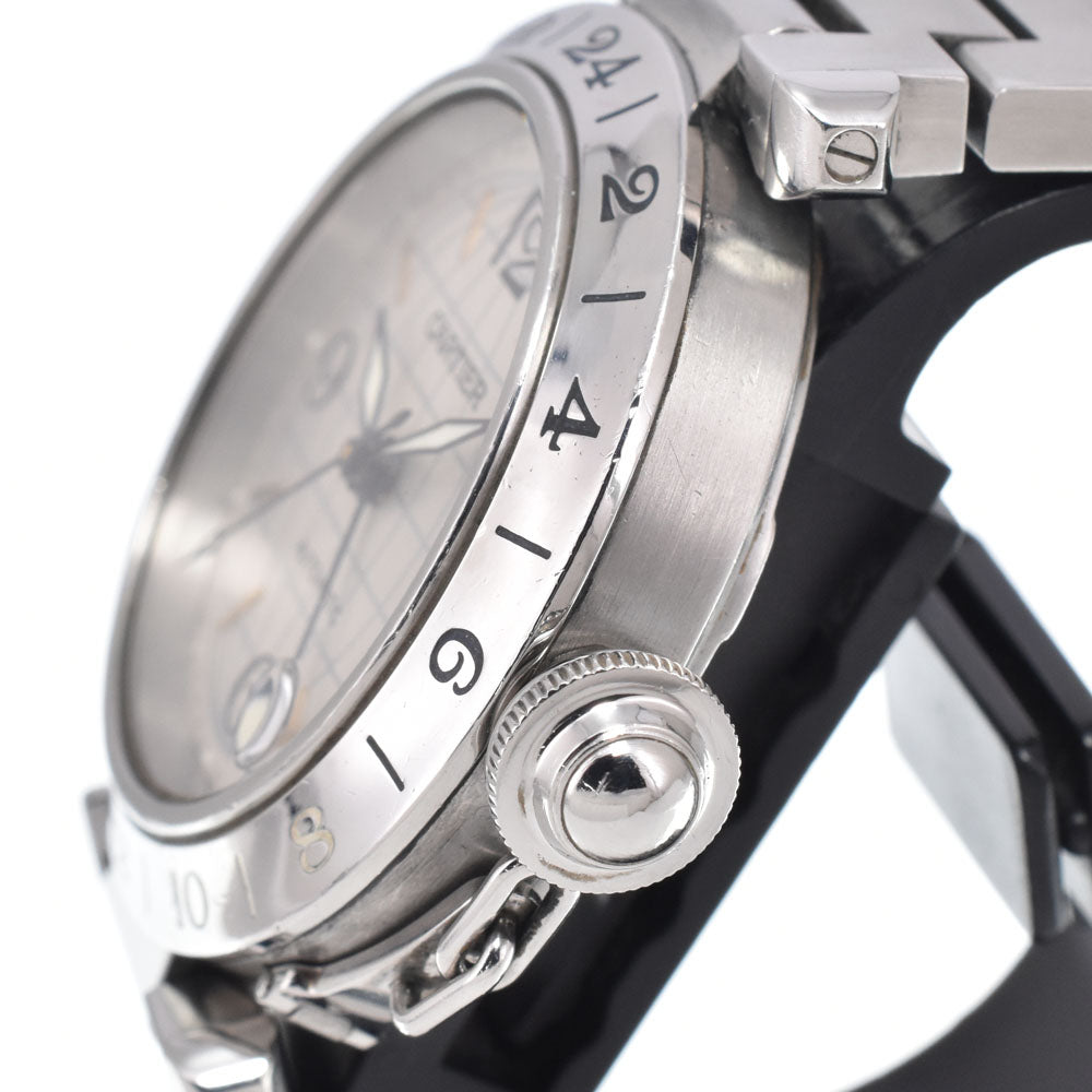 CARTIER Pasha C Meridian GMT Date Silver Dial Automatic Unisex
 Watch O#151169